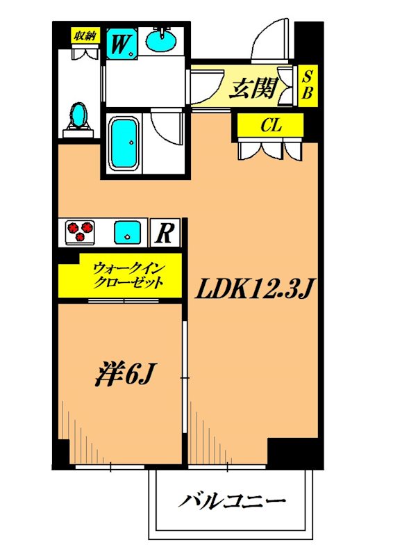 アプリーレ大森山王 間取り図