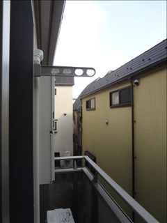 アリュール仲六郷 ベランダ