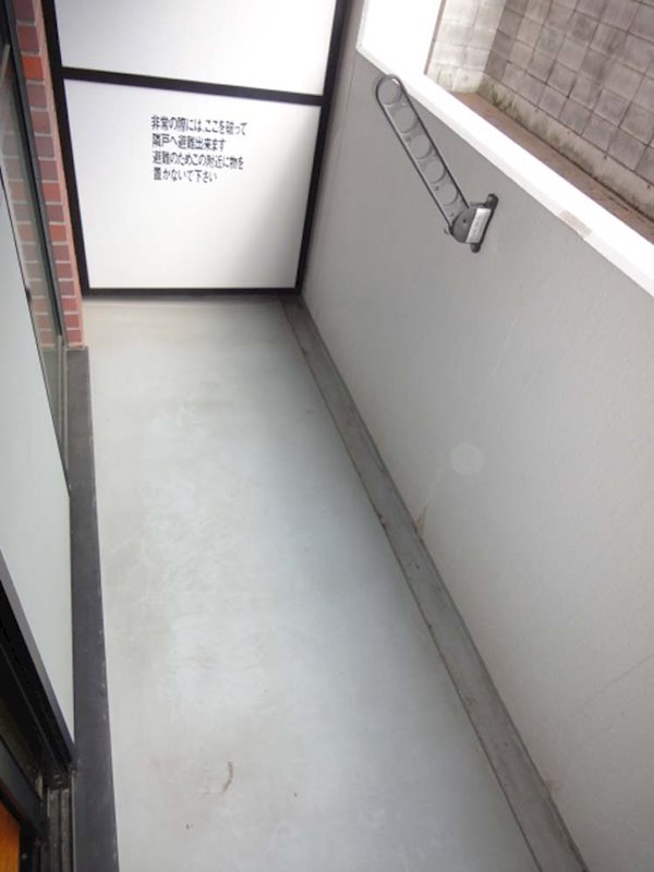 アミーゴ仲六郷 ベランダ