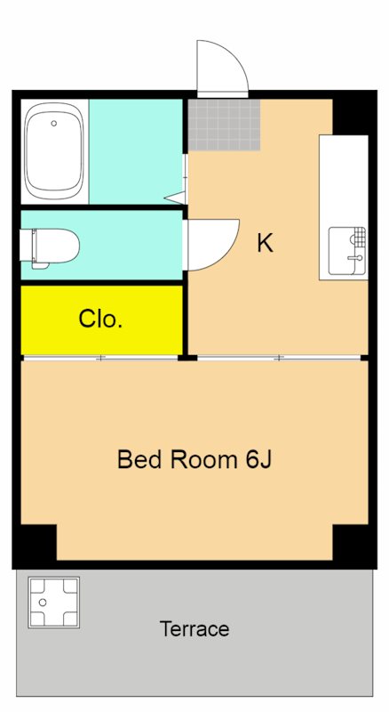 WINGARDEN大井 102号室 間取り