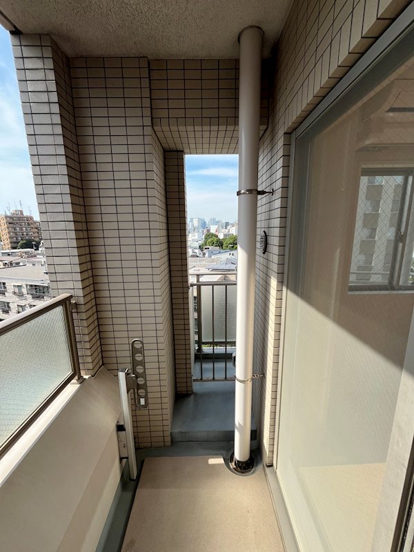エルステージ大井仙台坂  ベランダ