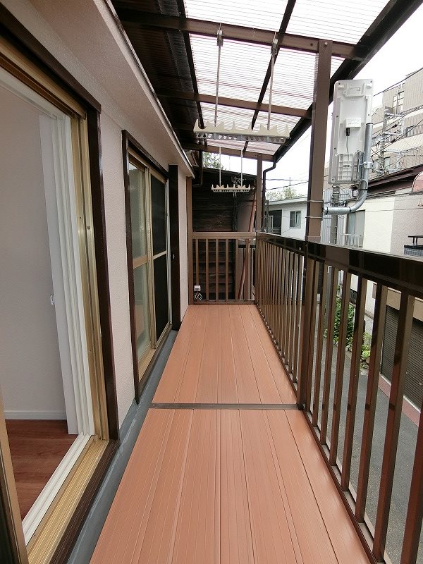 山王2丁目戸建 ベランダ