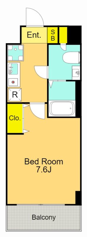フルーレ大森 間取り図