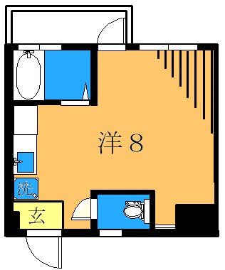さくらマンション  205号室 間取り