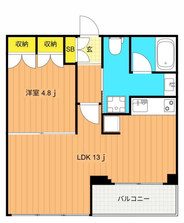 フレンシア玉川田園調布 308号室 間取り