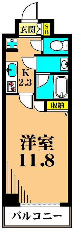 メゾン・ラフィーネ  間取り図
