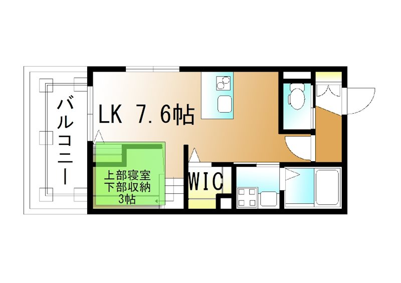 Avenir 302号室 間取り