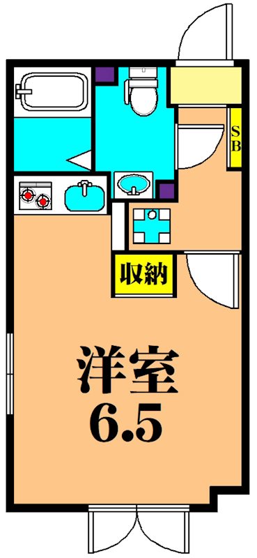 LAPIS大井町Ⅱ 304号室 間取り
