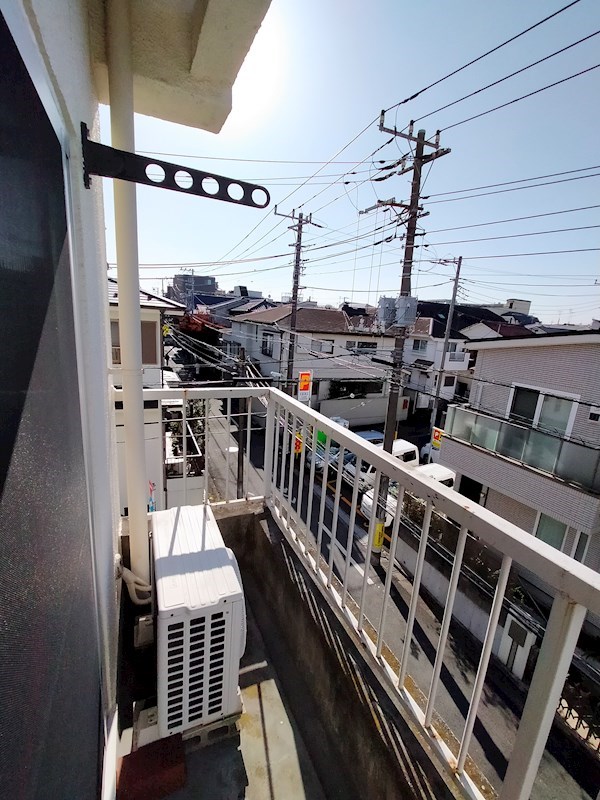 カザマビル ベランダ