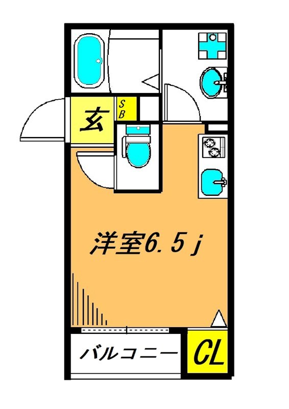 フォルタナータ 202号室 間取り