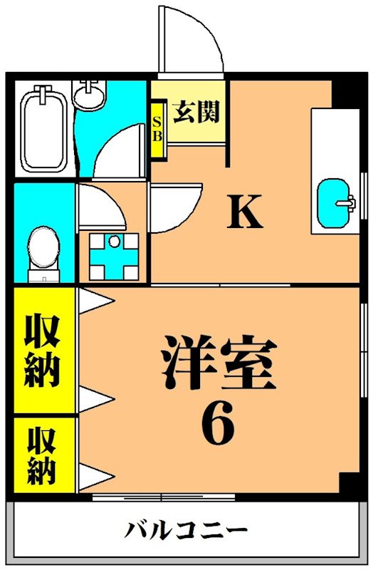 アーバンロジェ 間取り図