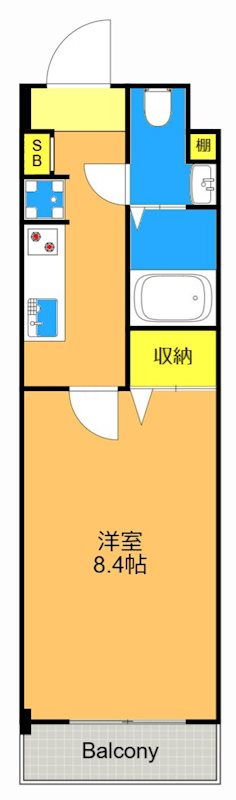 ラグジュアリーアパートメント品川シーサイド 304号室 間取り