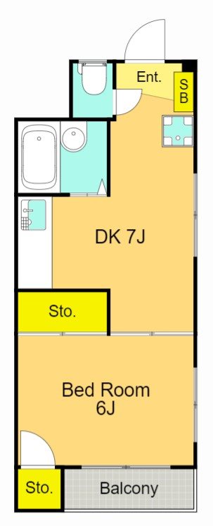 シャトレいしかわ 間取り図