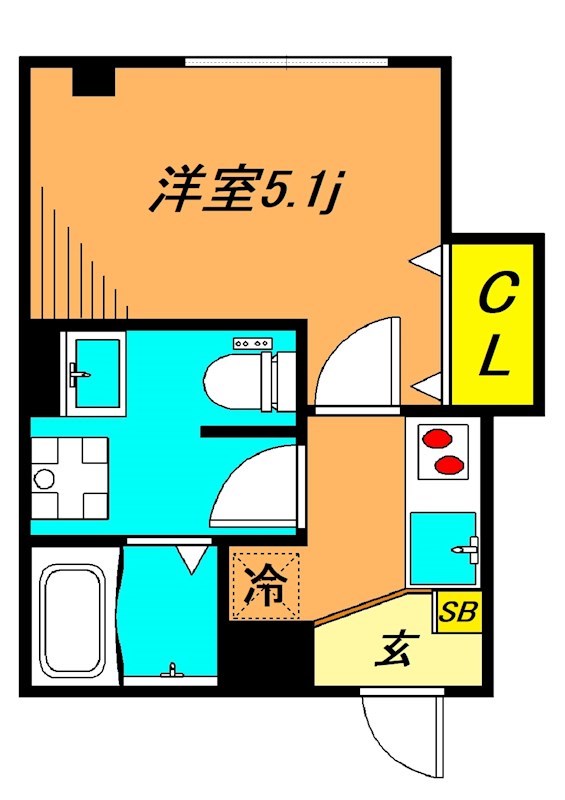 アクアベールIII 間取り図