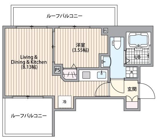 AGRATIO品川大井 間取り図
