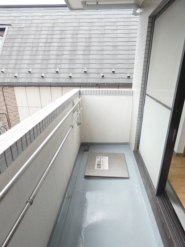 ハイツオカダ ベランダ