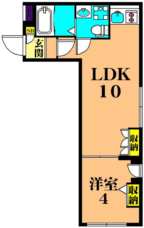 ジェムストーン南品川 104号室 間取り