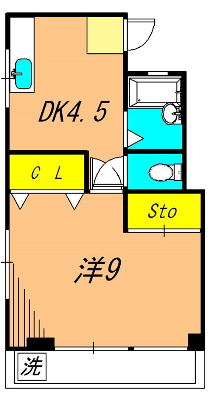 吾妻ビル 305号室 間取り