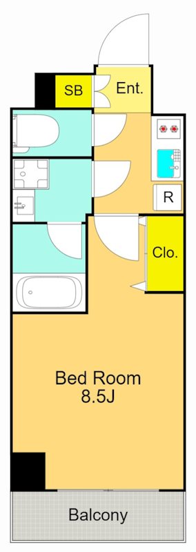 レガリス品川南大井Ⅲ 間取り図