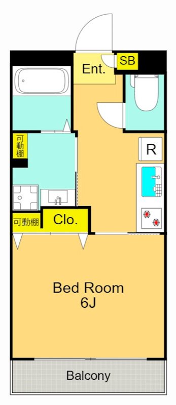 鈴木マンション 101号室 間取り