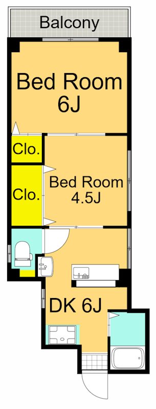 プラムアーク戸越 間取り図