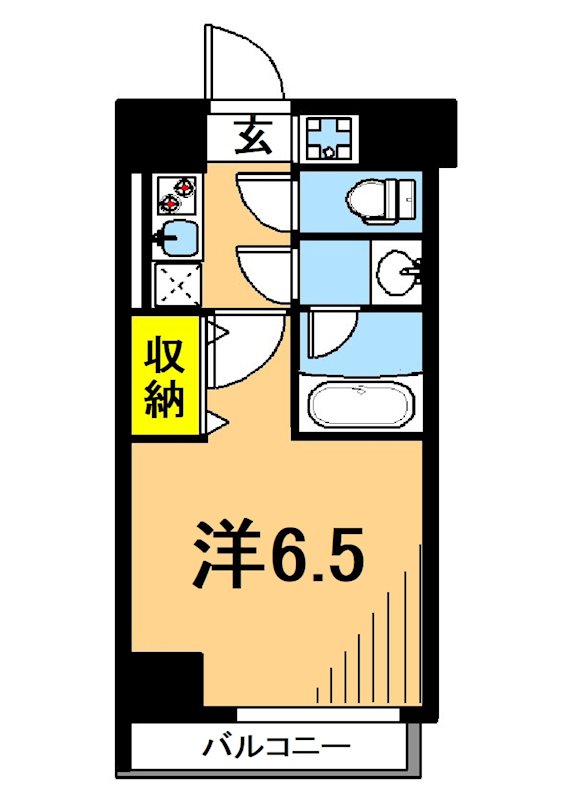 BluRock東品川 102号室 間取り