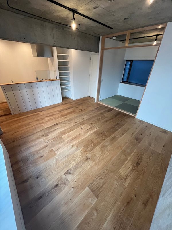 西小山アパートメント リビング