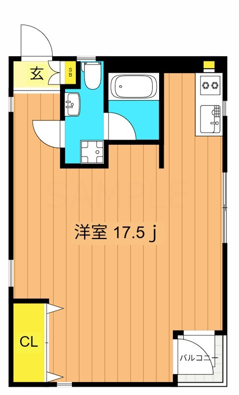 corridor 間取り図