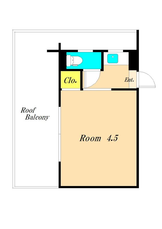 田園ロイヤルハイツ 701号室 間取り