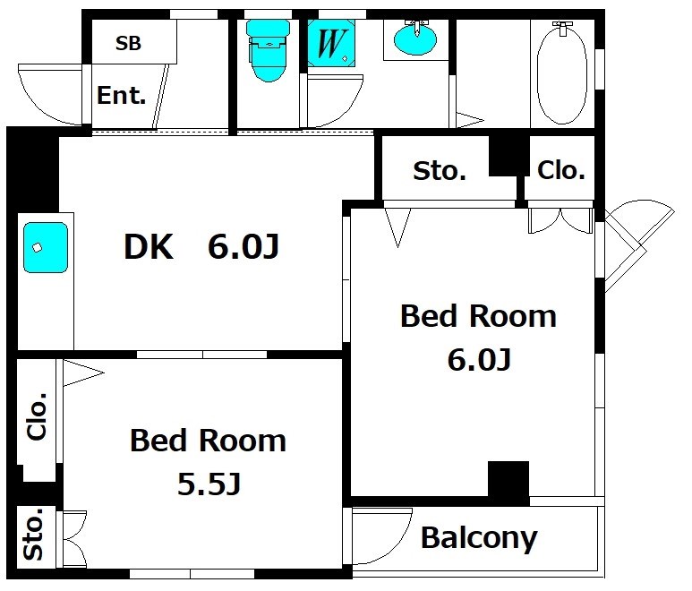 ステラK 間取り図