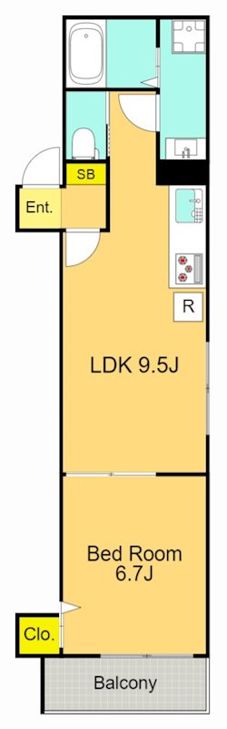 グランドパレス大森 202号室 間取り