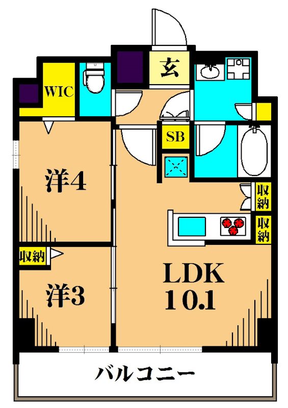 アーバネックス大井仙台坂 間取り図