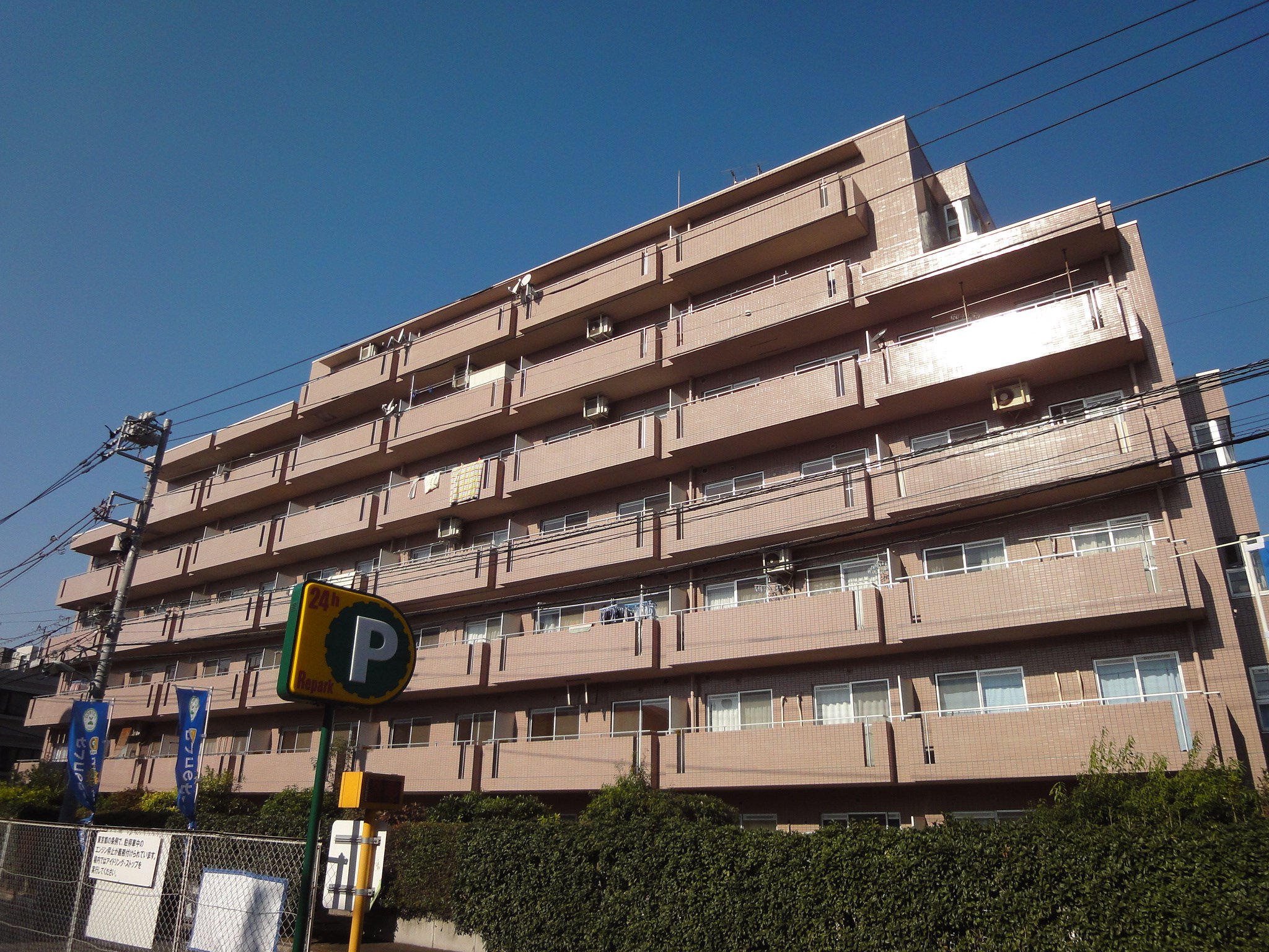 南大井九重ハイツ 508号室 外観