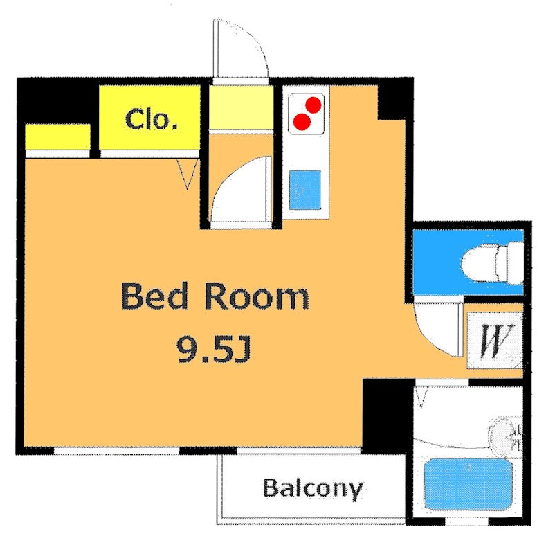 ステラK １C号室 間取り