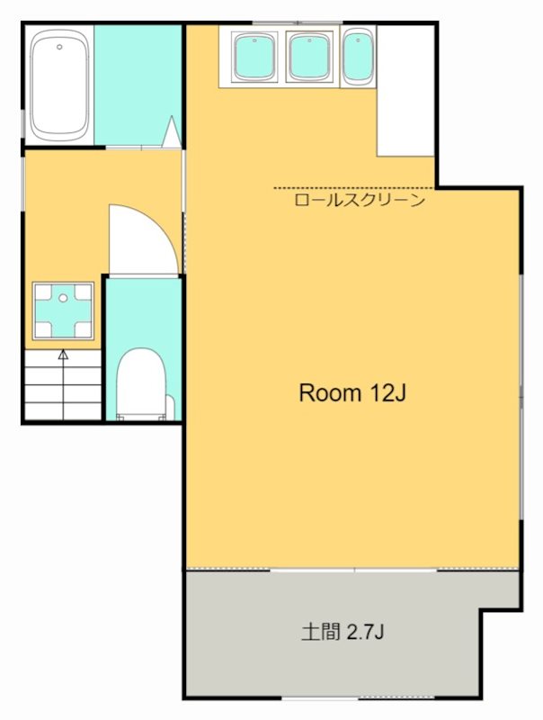 大森北3丁目House A号室 間取り