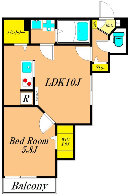 サンベルーガ大森 間取り図