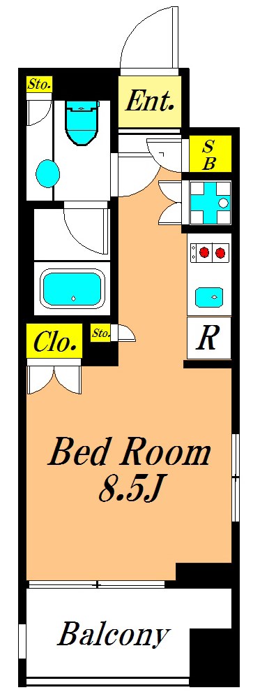 コンフォリア大森DEUX 間取り図