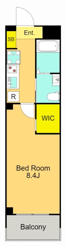 N-flats大森山王 213号室 間取り