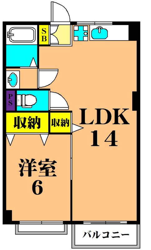 ロイヤルレジデンスー  303号室 間取り