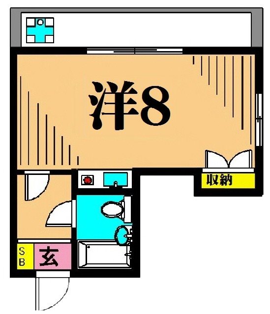 ジュールY  301号室 間取り