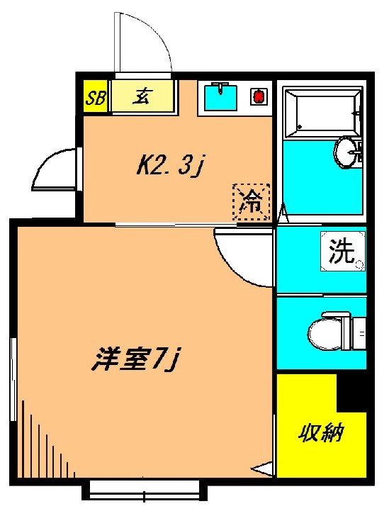 フォレスト武蔵小山  間取り図