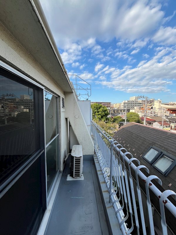 井門コーポ ベランダ