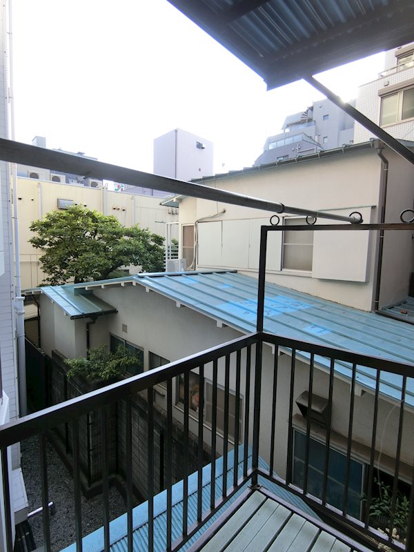 大井ハイツ   ベランダ