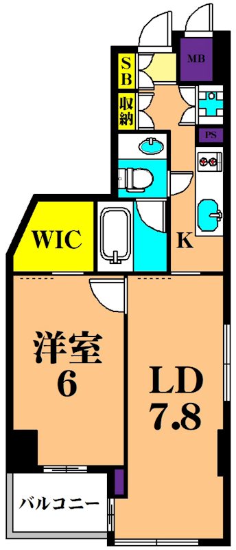 KDXレジデンス品川シーサイド 216号室 間取り