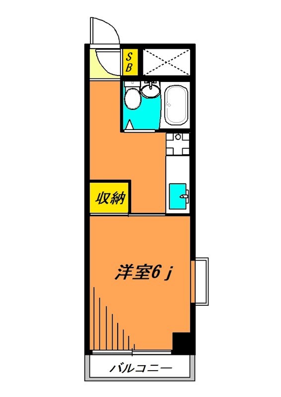 小崎マンション  間取り図