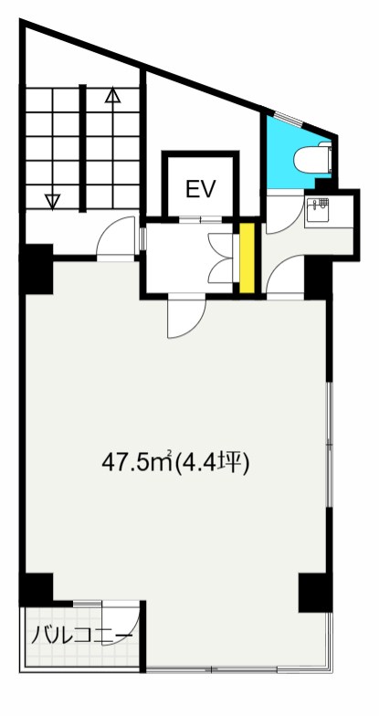 ALLURE大井仙台坂 間取り図
