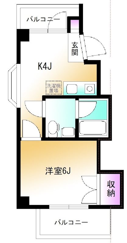 ALLURE大森西 102号室 間取り