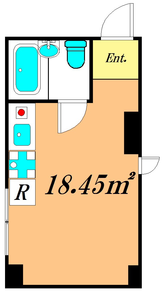 T・Y Building 405号室 間取り