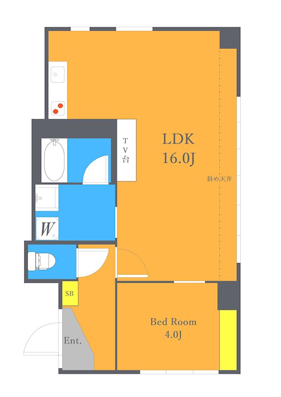 YUKEN梅屋敷 間取り図