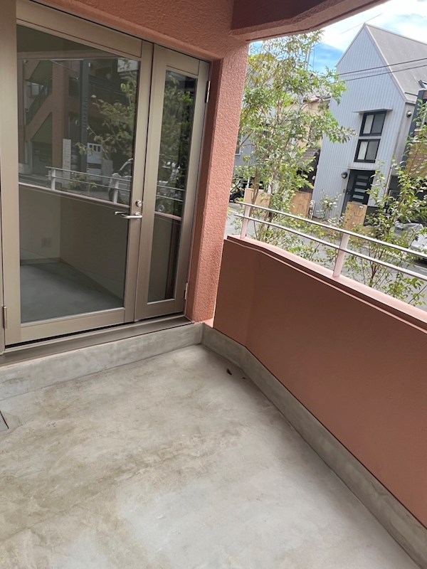 ハイツ自然園 ベランダ